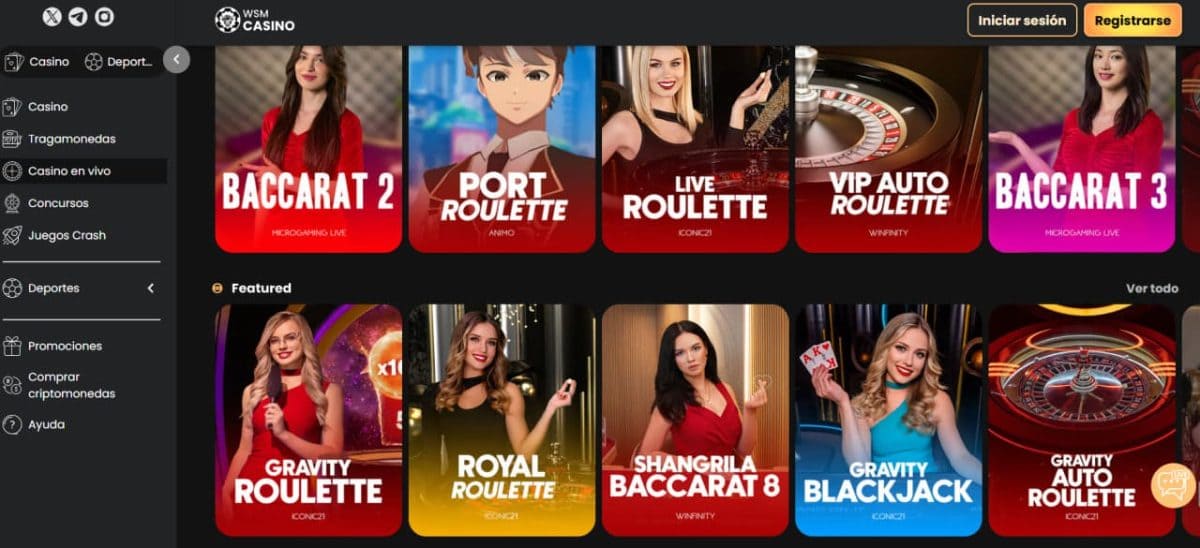 WSM Casino 2026: bono, juegos y pagos en España image 3